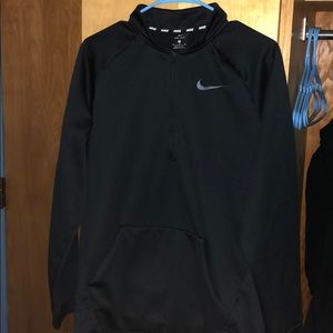 Men’s Nike Dri-Fit 3/4 Zip pullover Black